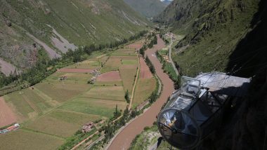 Der Weg zur Skylodge ist Teil des Abenteuers