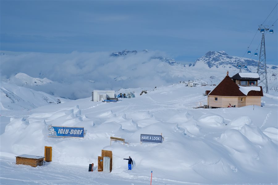 iglu dorf zermatt switzerland