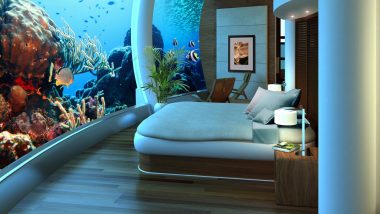 Das Unterwasser Hotel Schlafzimmer