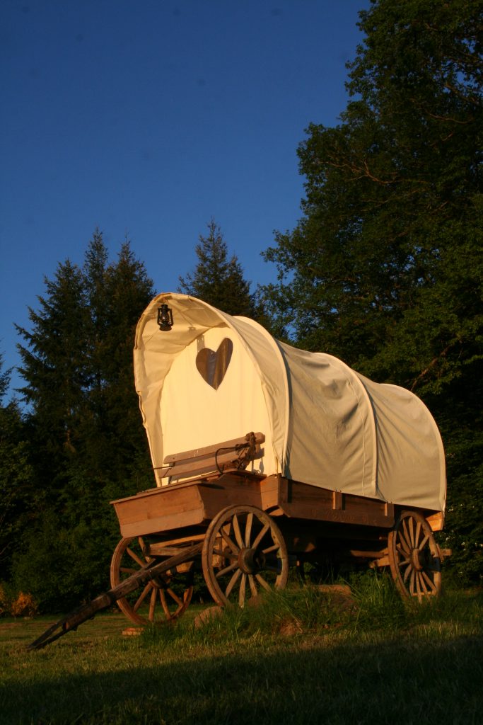 Hütte und Wagen Hotels - cabane et chariot