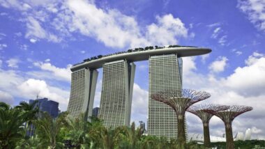 Marina Bay Sands Ein Luxusresort - Singapur