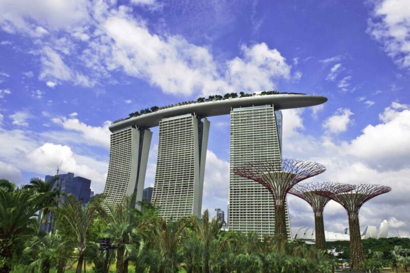 Marina Bay Sands Ein Luxusresort - Singapur