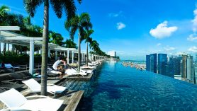marina bay sands pool